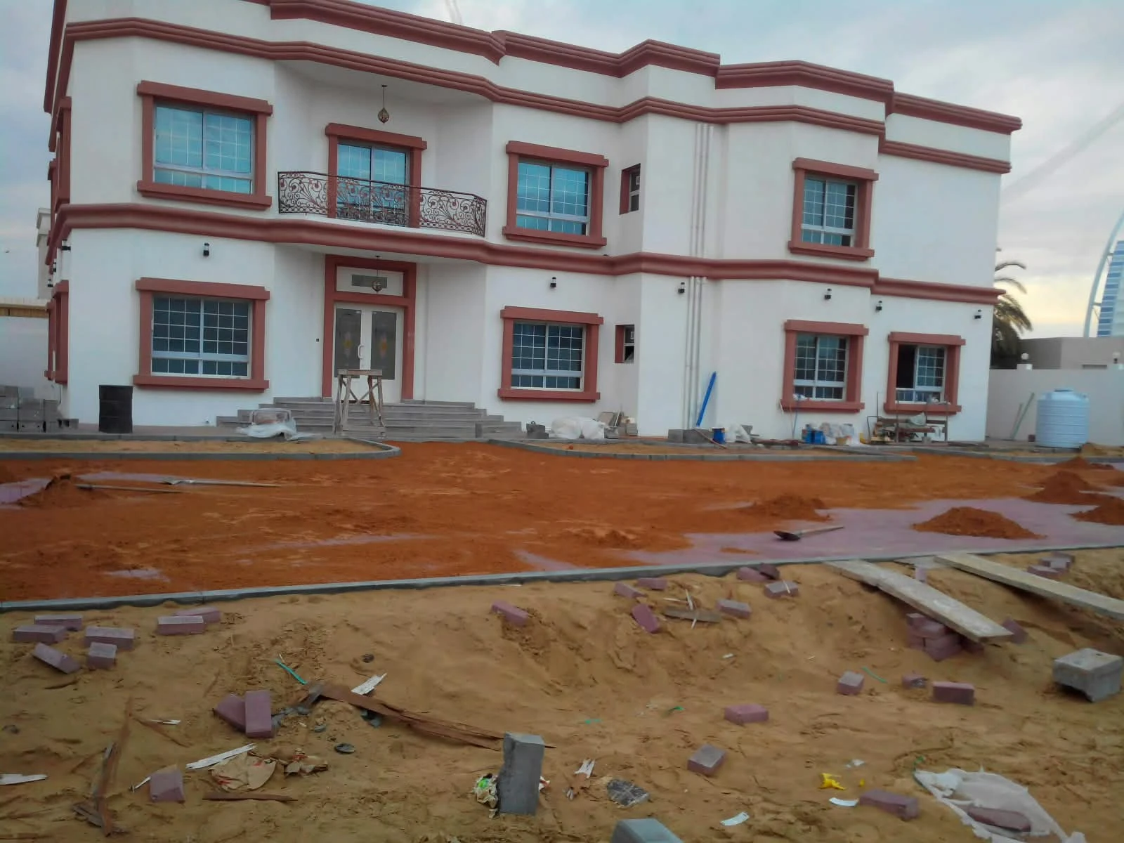 Building structural project site